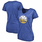 Women's Golden State Warriors Fanatics Branded Gradient Logo Tri Blend T-Shirt Royal FengYun,baseball caps,new era cap wholesale,wholesale hats